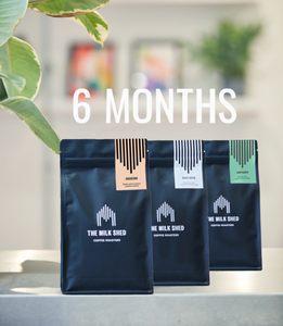 6 Month Milk Shed Coffee Gift Subscription